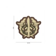 Patch 3d Pvc Corps Mariniers Logo Multi - 101 Inc - Vet Sécurité