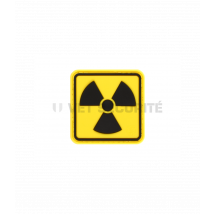 Patch Radioactive Rubber Noir/jaune - Jtg - Vet Sécurité