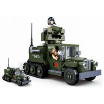 Rosyjski pojazd półgąsienicowy zis-22 2 w 1 wwii m38-b0685 - sluban