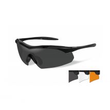 Lunettes De Protection Balistiques Vapor écrans Fumé/incolore/orange - Wiley X - Vet Sécurité