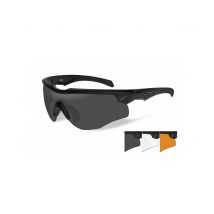 Lunettes De Protection Balistiques Rogue Comm Noir écrans Fumé/incolore/orange - Wiley X - Vet Sécurité