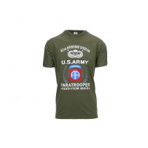 Tee-shirt Us Army 82nd Airborne Parachutistes - Fostex Garments