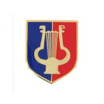 Metalowa tarcza orkiestra gwardii republikańskiej - dmb