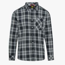 Koszula w kratę flanelowa czarna/biała - diadora s