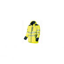Softshell Intempéries Hv Jaune/marine - Molinel - Taille 3xl - Vet Sécurité