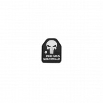 Patch Crâne The Punisher Noir - Jtg - Vet Sécurité