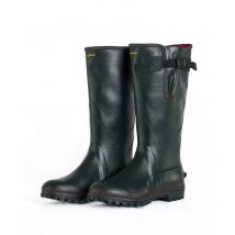 Bottes Caoutchouc Vert Forêt 100% Main + Doublure Néoprène Avec Insert Acier - Goodyear - Taille 36 - Vet Sécurité