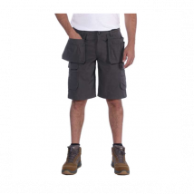 Szorty robocze wielokieszeniowe wzmocnione ripstop szary - carhartt 33