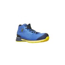 Buty bezpieczeństwa basketball hx s1p em67 żółte/niebieskie - vismo 45