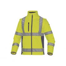 Veste Softshell Haute Visibilité Jaune - Delta Plus - Taille 3xl - Vet Sécurité