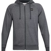Sweat à Capuche Rival Fleece Full Zip Gris - Under Armour - Taille S - Vet Sécurité
