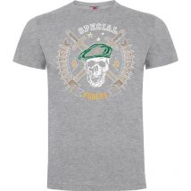 Tee-shirt Special Forces Gris Chiné - Army Design - Taille L - Vet Sécurité