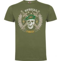 Tee-shirt Vert Special Forces - Army Design - Taille S - Vet Sécurité