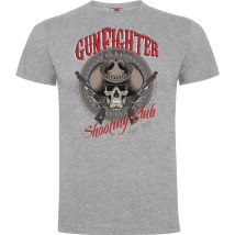 Tee-shirt Gunfighter Gris Chiné - Army Design - Taille Xl - Vet Sécurité