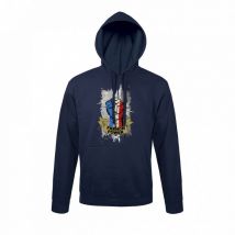 Sweat-shirt Marine French Power - Army Design - Taille M - Vet Sécurité