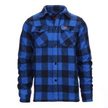 Chemise Flanelle Bûcheron Noir/bleu - Longhorn - Taille M - Vet Sécurité