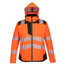 Parka Hiver Femme Orange Imperméable Et Matelassé - Portwest - Taille L - Vet Sécurité