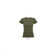Tee-shirt Regent Femme Army - Sol's - Taille M - Vet Sécurité