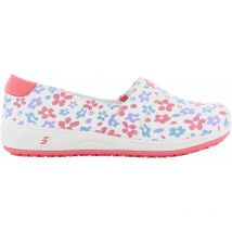 Ballerines De Travail Sophie O1 Esd Src Rose Motif - Safety Jogger Professional - Taille 39 - Vet Sécurité