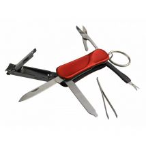 Petit Outil Multifonctions Manucure Rouge (6 En 1) - Munkees - Vet Sécurité
