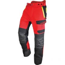 Pantalon De Protection Infinity Classe 1 Type A Rouge - Solidur - Taille 2xl - Vet Sécurité