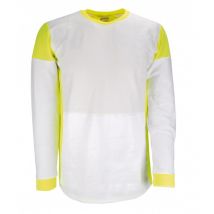 T-shirt Cut Resistant Technology Blanc Et Jaune - Francital - Taille Xl - Vet Sécurité