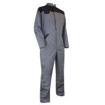 Combinaison De Travail Seigle 1 Zip Gris/noir - Lma - Taille 3xl - Vet Sécurité