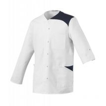 Tunique Homme Manches Longues Flavien Blanc Et Bleu - Robur - Taille L - Vet Sécurité