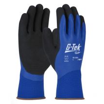 Lot De 12 Gants G-tek Gp Polyester Double Enduction Latex Bleu - Pip - Taille S-7 - Vet Sécurité