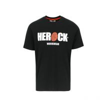 T-shirt à Manches Courtes Eni Noir - Herock - Taille M - Vet Sécurité