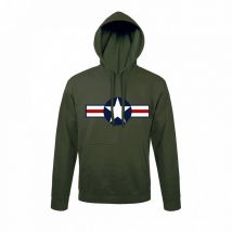 Sweat-shirt Air Force Vert Od - Army Design By Summit Outdoor