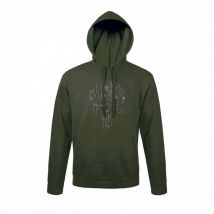 Sweat-shirt Punisher Balles Vert Od - Army Design - Taille Xl - Vet Sécurité