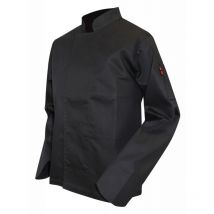 Veste De Cuisine Passoire Ml Pressions Cachées Noir - Lma - Taille M - Vet Sécurité