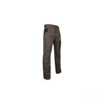Pantalon Paysagiste Terreau Bicolore Taupe/noir - Lma
