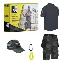 Pack Tenue De Travail Professionnelle édition Camo - Nine Worths By North Ways - Taille L - Vet Sécurité