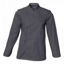 Veste De Cuisine Manches Longues Cookie Gris - Snv - Taille S - Vet Sécurité