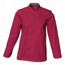 Veste De Cuisine Manches Longues Cookie Rose - Snv - Taille Xl - Vet Sécurité