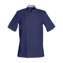 Veste De Cuisine Manches Courtes Cookie Marine - Snv - Taille S - Vet Sécurité