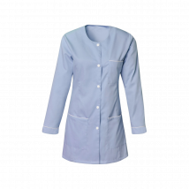 Tunique Femme Manches Réglables Taylor Bleu Ciel Et Blanc - Snv - Taille L - Vet Sécurité