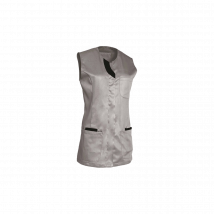 Tunique Femme Sans Manches Lila Gris Et Noir - Snv - Taille Xs - Vet Sécurité