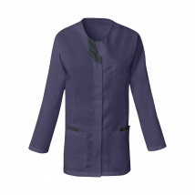 Tunique Femme Manches Réglables Lila Bleu Shadow Et Noir - Snv - Taille S - Vet Sécurité