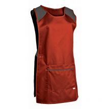 Chasuble Femme Eloise Hibiscus Et Gris - Snv - Taille Xl - Vet Sécurité