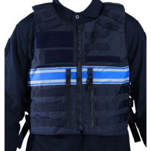 Housse De Gilet Pare-balles Full Tactical Police Municipale Unisexe - Le Protecteur - Taille 5xl - Vet Sécurité