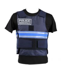 Housse De Gilet Pare-balles One Plus Police Municipale Femme - Le Protecteur