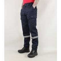 Pantalon Sécurité Incendie Avec élasthanne Security - Marine - Force Series - Taille 56 - Vet Sécurité