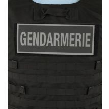 Bandeau Gendarmerie Inversé 10,5 X 27,5 Cm - Patrol Equipement - Vet Sécurité