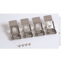 Woltz - Kit De 4 Griffes De Fixation Pour Dalle Led De Plafond