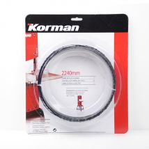 Korman - Lame De Scie À Ruban 2240x10x0,5mm - Pas 4mm