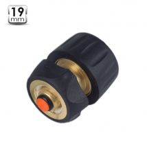 Krisalys - Raccord Rapide 19mm + Stop - Laiton