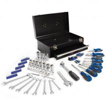 BricolageDirect - Caisse Outils Métal 133pcs 1 Tiroir
